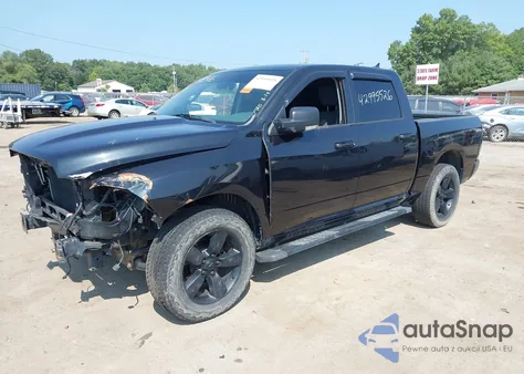 2018 Ram 1500 Big Horn 4X4 5'7 Box from USA, damaged, VIN 1C6RR7LT9JS294930